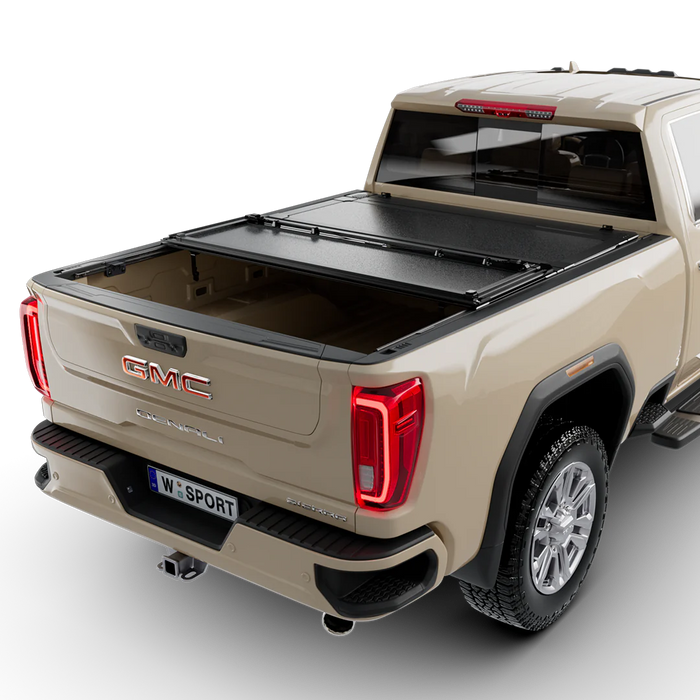 Worksport AL4 Flip-Up Hard Trifold Tonneau Cover