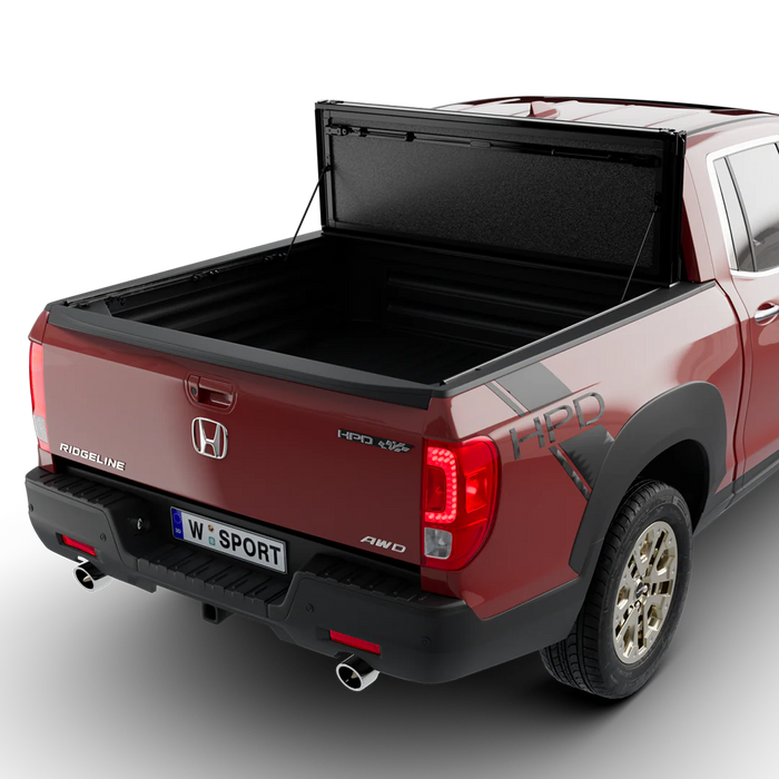 Worksport AL4 Flip-Up Hard Trifold Tonneau Cover For 2017-2026 Honda Ridgeline 5'4" Bed - 4941251