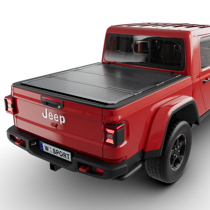 Worksport AL4 Flip-Up Hard Trifold Tonneau Cover