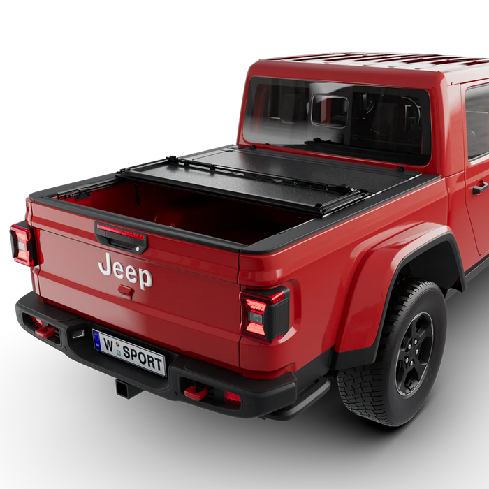 Worksport AL4 Flip-Up Hard Trifold Tonneau Cover