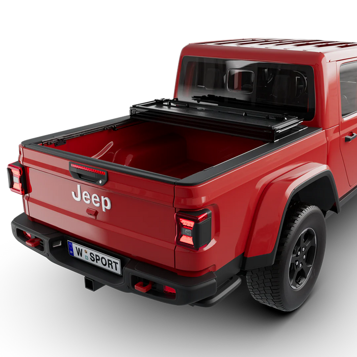 Worksport AL4 Flip-Up Hard Trifold Tonneau Cover
