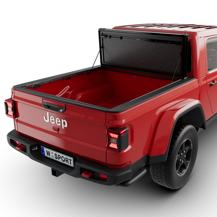 Worksport AL4 Flip-Up Hard Trifold Tonneau Cover