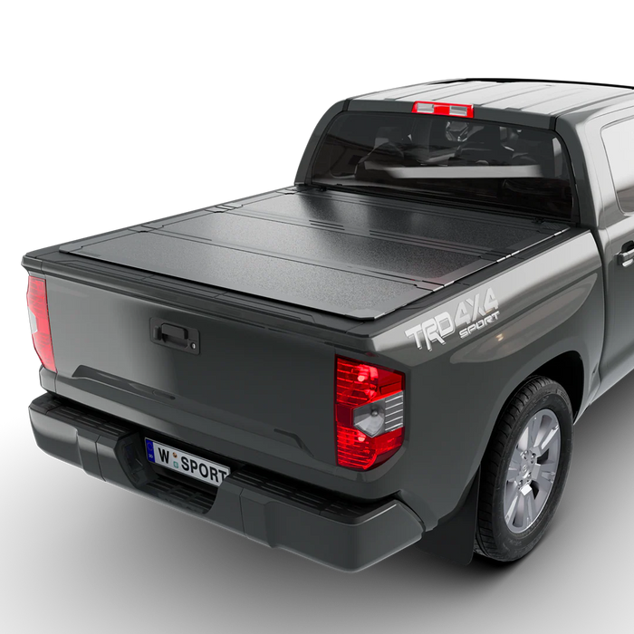 Worksport AL4 Flip-Up Hard Trifold Tonneau Cover For 2022-2026 Toyota Tundra 5'7” Bed - 4977351