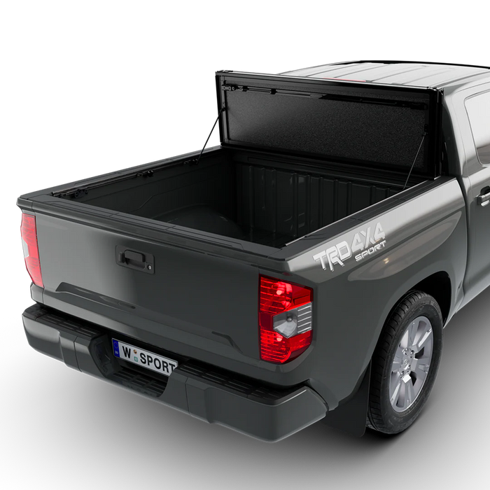 Worksport AL4 Flip-Up Hard Trifold Tonneau Cover For 2022-2026 Toyota Tundra 6'7" Bed - 4977361