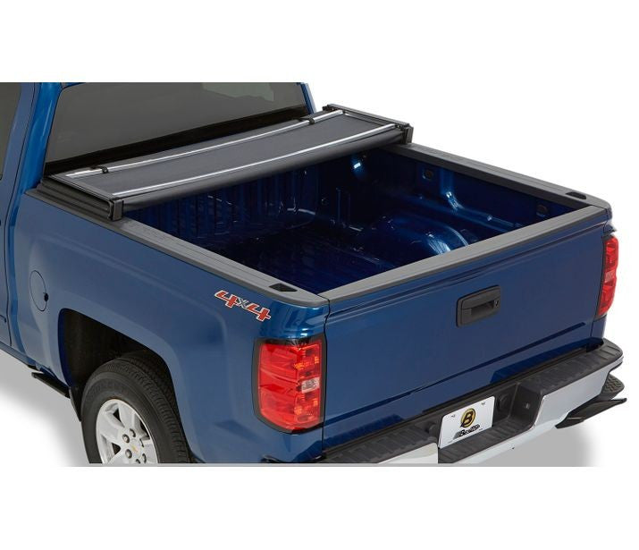 BesTop EZ-Fold™ Soft Tri-Fold Tonneau Cover For 2005-2026 Nissan Frontier 6'1" Bed - 16147-01