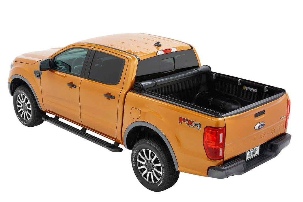 BesTop EZ-Roll Soft Tonneau Cover 2019-2023 Ford Ranger 6'1" Bed - 19233-01