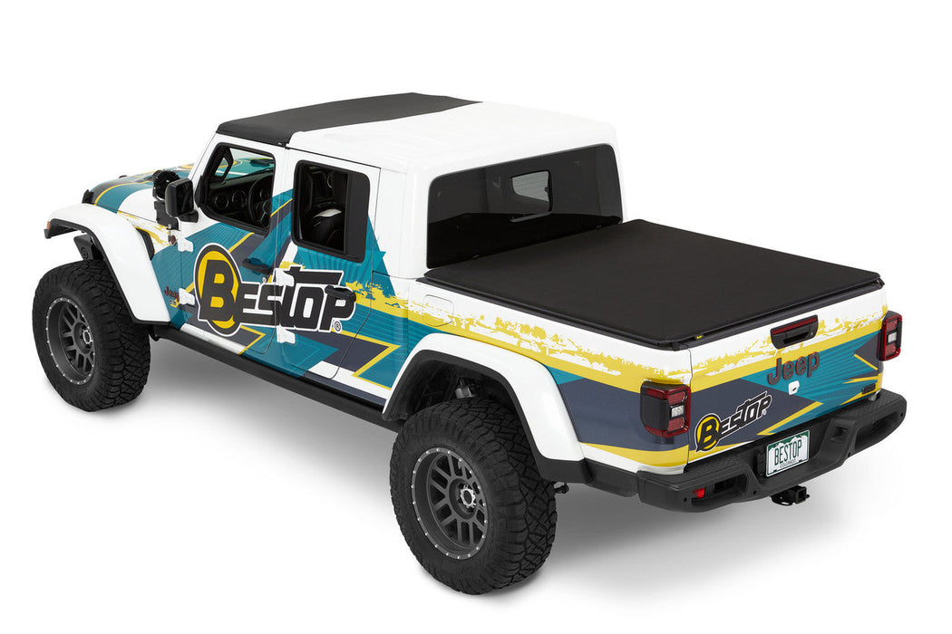 BesTop Supertop for Truck 2 Tonneau Cover For 2020-2026 Jeep Gladiator 5' Bed