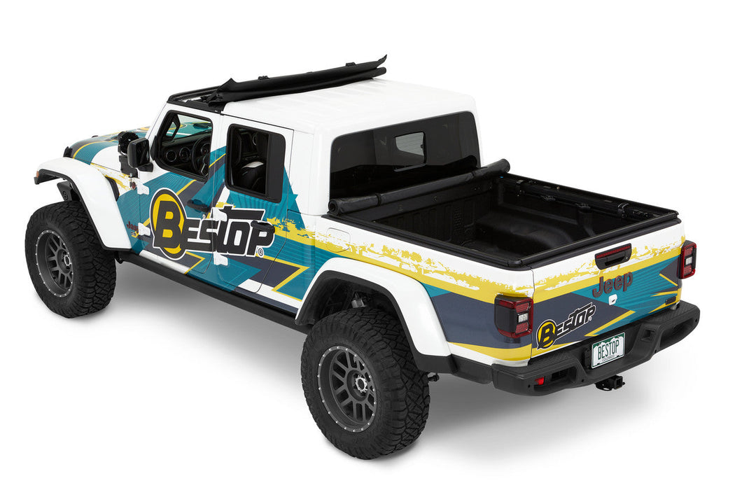 BesTop Supertop for Truck 2 Tonneau Cover For 2020-2026 Jeep Gladiator 5' Bed