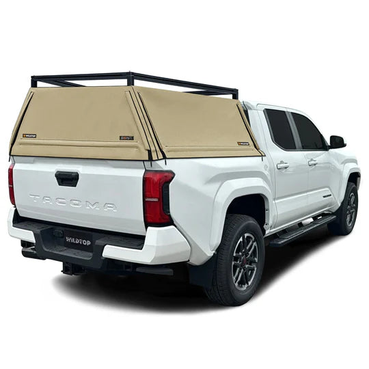 WildTop Soft Truck Cap for 2024-Current 4th Gen Toyota Tacoma 5ft Bed (60.5 in)