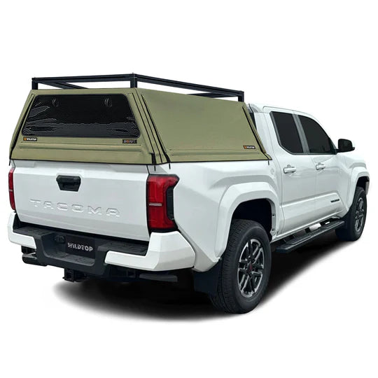 WildTop Soft Truck Cap for 2024-Current 4th Gen Toyota Tacoma 5ft Bed (60.5 in)