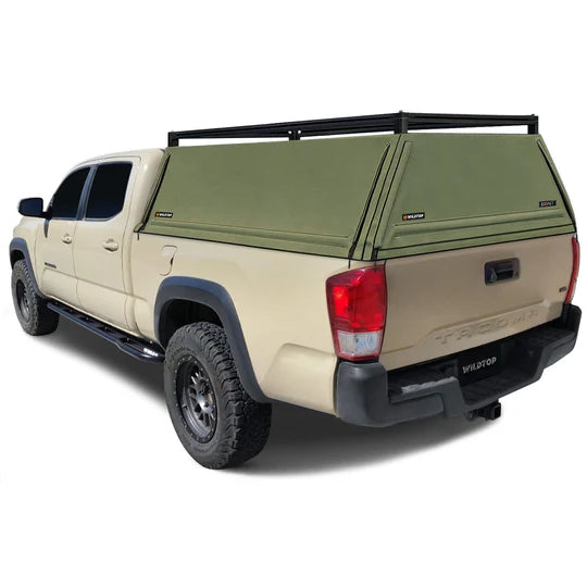 WildTop Soft Truck Cap for 2016-2023 3rd Gen Toyota Tacoma 5ft Bed (60.5 in)