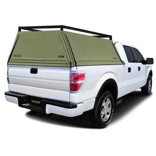 WildTop Soft Truck Cap For 2009-2014 Ford F-150 5.5 ft Bed (67.1 in)