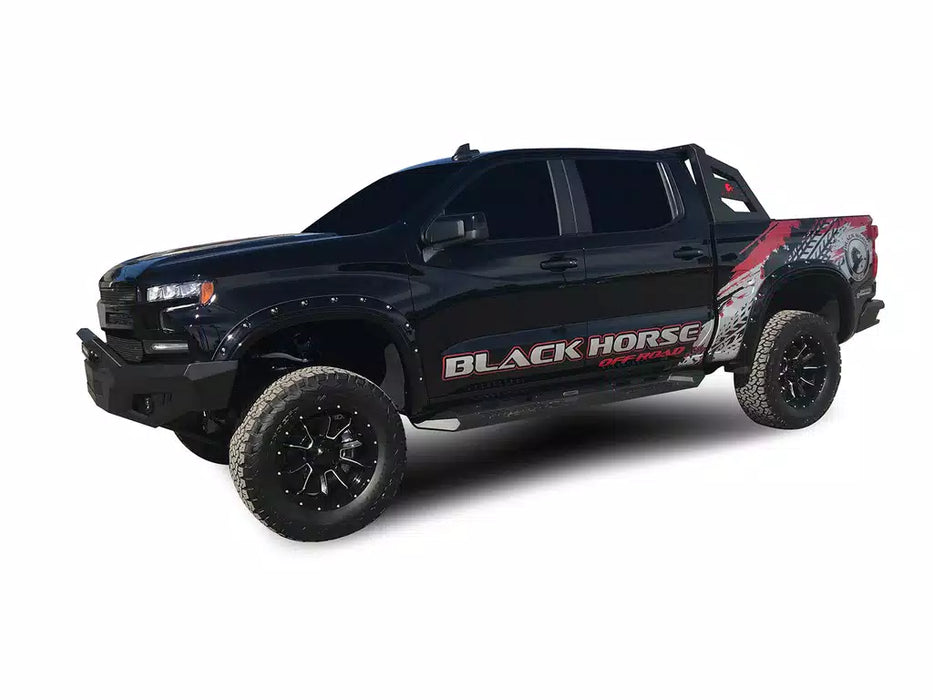Black Horse Armour Running Boards