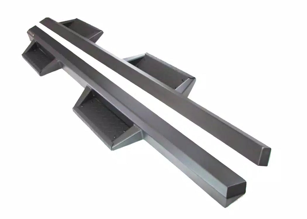 Black Horse Impact Black Side Steps 2020-2026 Jeep Gladiator - IM-JEGL