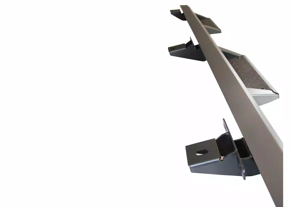 Black Horse Impact Black Side Steps 2020-2026 Jeep Gladiator - IM-JEGL