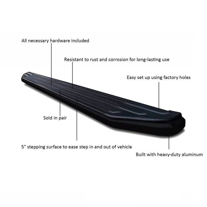 Black Horse Peerless Running Boards