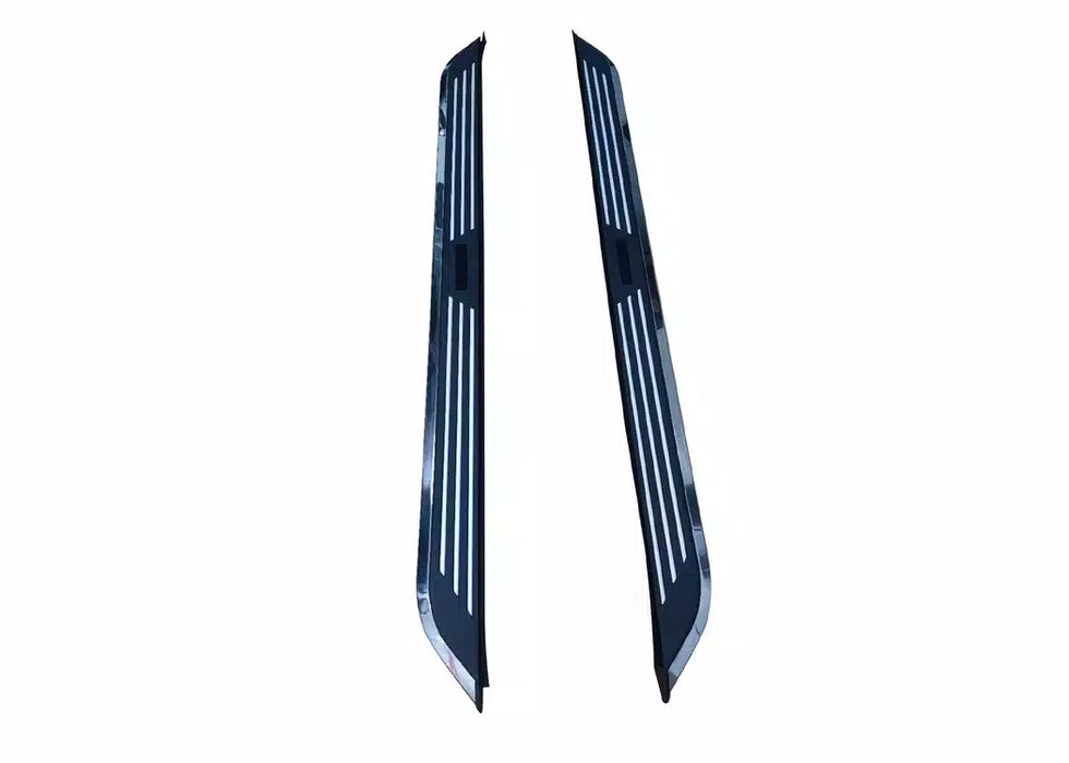 Black Horse Pinnacle Running Boards 2005-2026 Nissan Frontier 6'1" Bed - PINI67