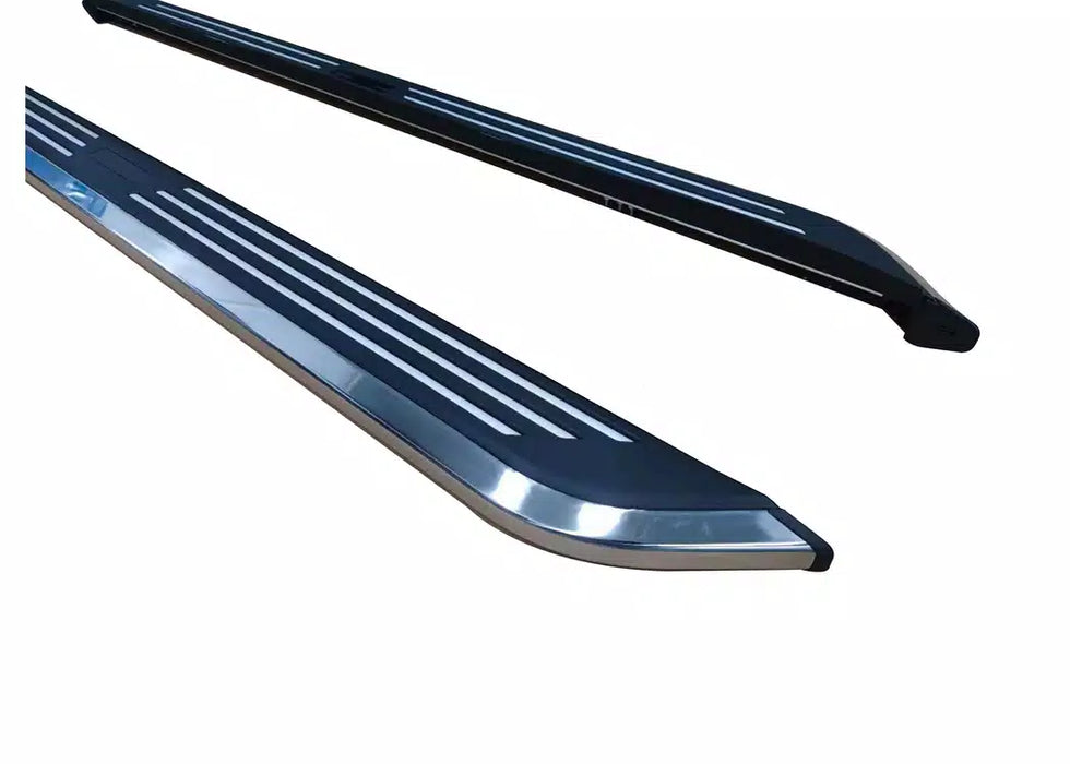Black Horse Pinnacle Running Boards 2005-2026 Nissan Frontier 6'1" Bed - PINI67