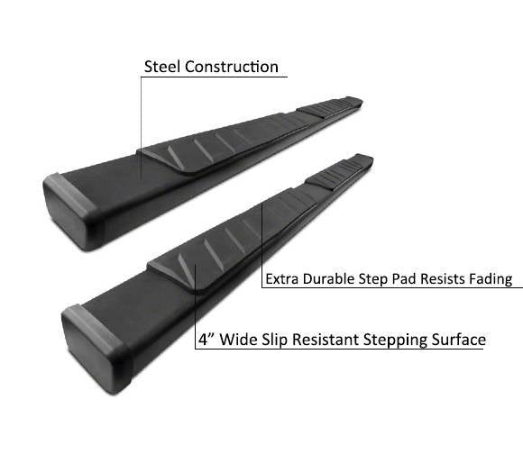 Black Horse Summit Running Boards