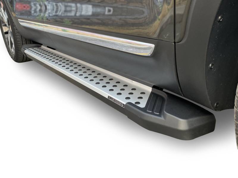 Black Horse Vortex Running Boards For 2020-2026 Jeep Gladiator - VO-J479