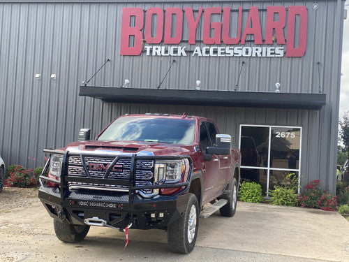 Bodyguard T2 Extreme Front Bumper For 2020-2023 GMC Sierra 2500/3500 - EEG20B