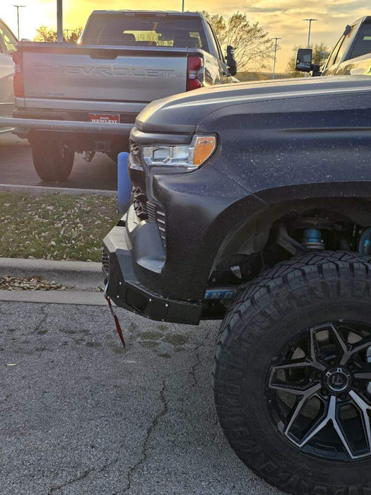 Bodyguard Freedom Base Front Bumper (Winch Mount) For 2022-2026 Chevrolet Silverado 1500 - LAC22A