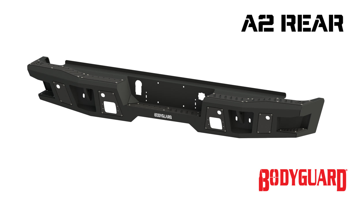 Bodyguard A2 Rear Bumper For 2017-2022 Ford F-250/350/450 - DFF17B
