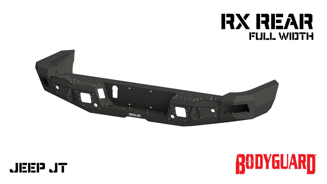 Bodyguard RX Series Rear Bumpers For 2020-2026 Jeep Gladiator - 28670/53101