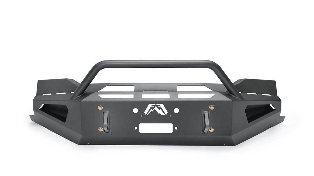 Fab Fours Red Steel Front Bumpers For 2019-2021 Chevrolet Silverado 1500 & 2022 LD - CS19-RS4062-1