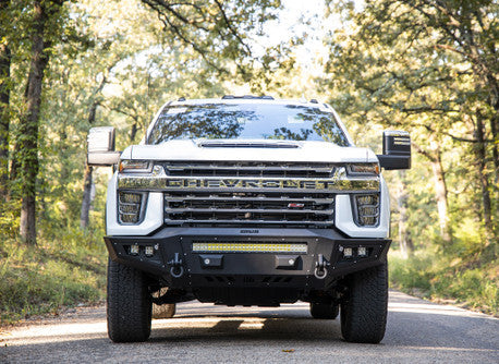 Bodyguard A2L Base Front Bumper For 2019-2021 Chevrolet Silverado 1500 - GAC19A