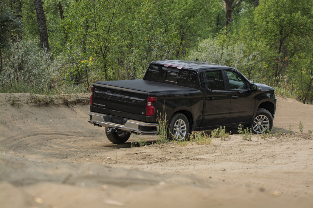 Fas-Top Pro Soft Roll-Up Tonneau Cover For 2020-2026 Chevrolet/GMC Silverado/Sierra 2500/3520 6'9" Bed - 12411