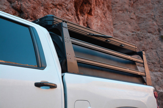 Fas-Top Traveler Sport | 2 in 1 Topper & Tonneau Cover For 2001-2007 GMC Sierra/Chevrolet Silverado 3500 Dually 8' Bed