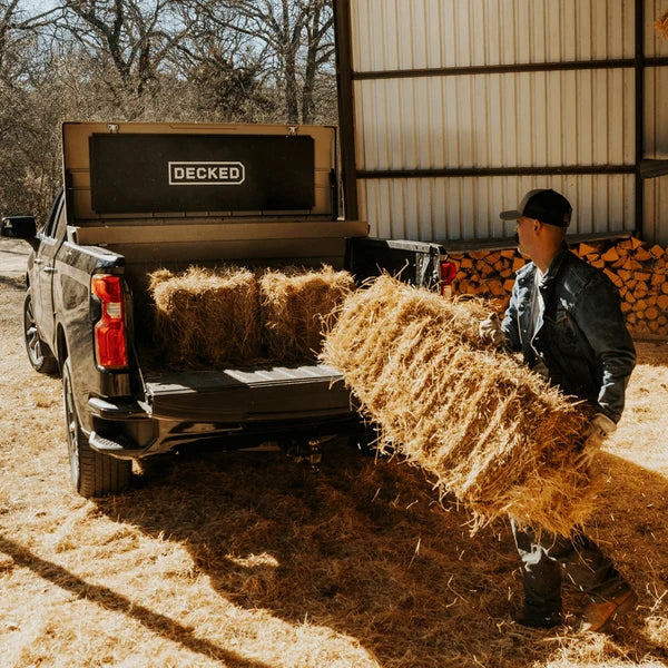 DECKED Full-Size Crossover Toolbox, Fender Dirt, 25.5" x 71.7" x  16" - DTB2T22-TAN