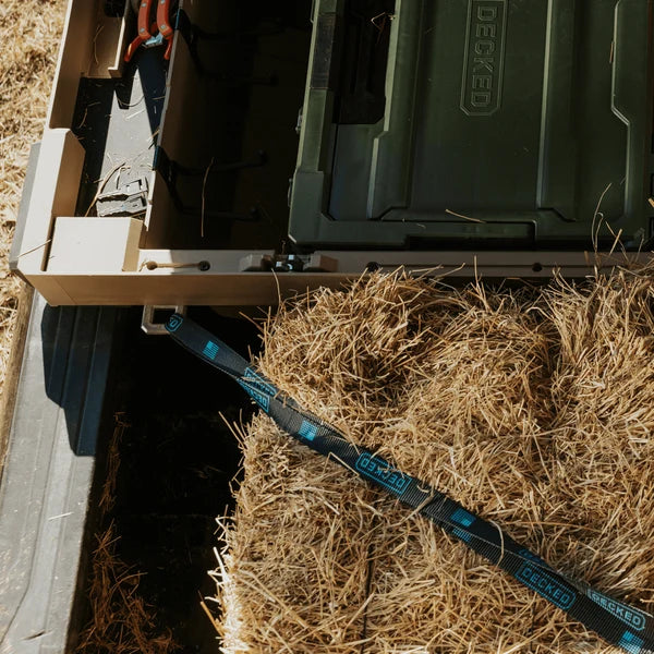 DECKED Full-Size Crossover Toolbox, Fender Dirt, 25.5" x 71.7" x  16" - DTB2T22-TAN