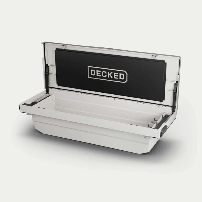 DECKED Full-Size Crossover Toolbox, Industrial White, 25.5" x 71.7" x  16" - DTB2T22-WHT