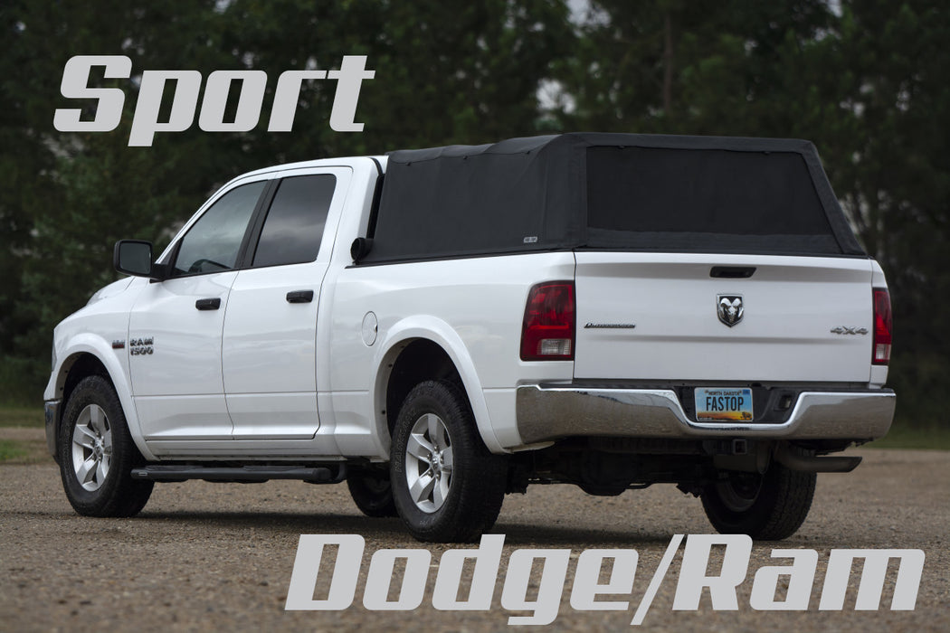 Fas-Top Traveler Sport | 2 in 1 Topper & Tonneau Cover For 2009-2026 RAM 1500 & 19-24 Classic 5'7" Bed