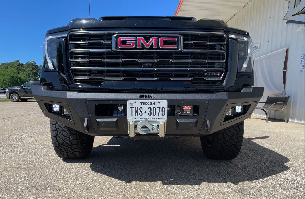 Bodyguard A2 Base Front Bumper For 2024-2026 GMC Sierra 2500/3500 - CAG24B