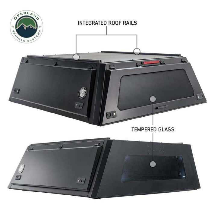 OVS Expedition Truck Cap For 2016-2023 Toyota Tacoma 6'2" Bed - 70100026