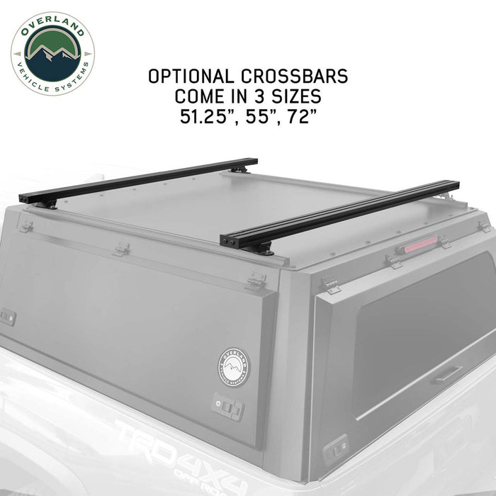 OVS Expedition Truck Cap For 2016-2023 Toyota Tacoma 6'2" Bed - 70100026