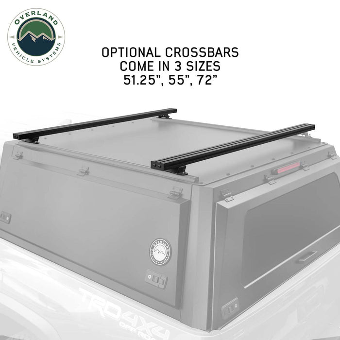 OVS Expedition Truck Caps - Full Wing Doors, Front and Rear Windows & 3rd Brake Light