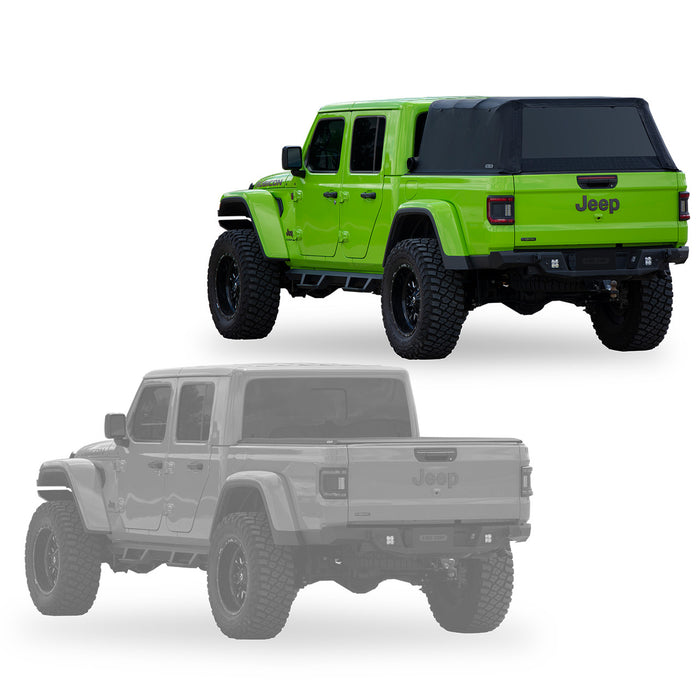 Fas-Top Traveler Topper Add-On For 2020-2026 Jeep Gladiator 5' Bed