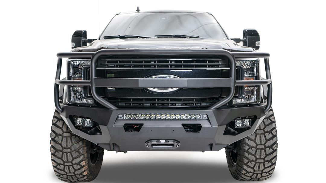 Fab Fours Matrix Front Bumpers For 2017-2022 Ford F-250/350