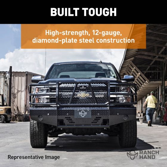 Ranch Hand Summit Front Bumper For 2007-2013 Chevrolet Silverado 1500 - FSC08HBL1