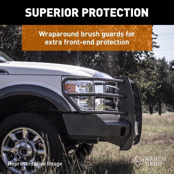 Ranch Hand Summit Front Bumper For 2007-2013 Chevrolet Silverado 1500 - FSC08HBL1