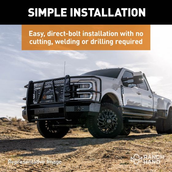 Ranch Hand Summit Front Bumper For 2007-2013 Chevrolet Silverado 1500 - FSC08HBL1