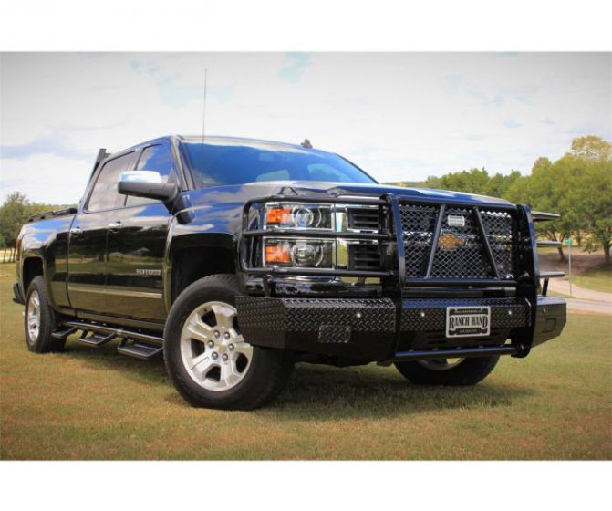 Ranch Hand Summit Front Bumper For 2014-2015 Chevrolet Silverado 1500 - FSC14HBL1