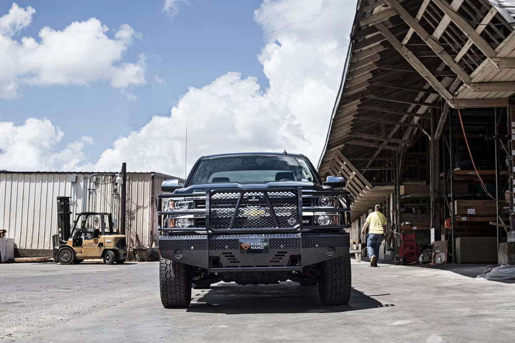 Ranch Hand Summit Front Bumper For 2022-2026 Chevrolet Silverado 1500 - FSC22HBL1