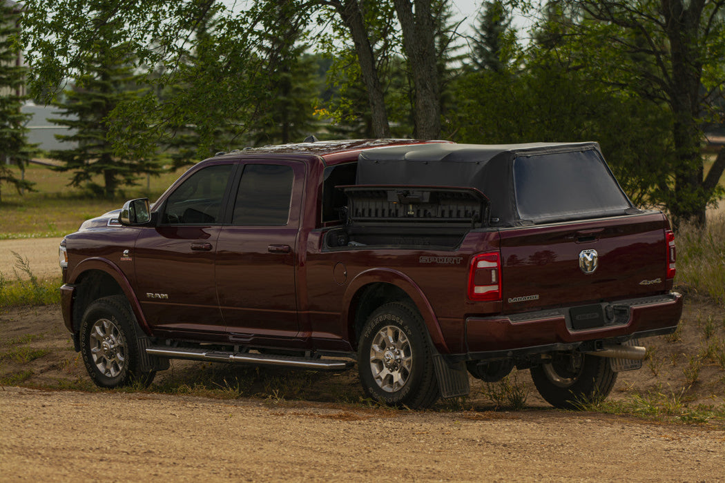 Fas-Top Traveler | 2 in 1 Topper & Tonneau Cover For 09-18 RAM 1500 & 10-18 RAM 2500/3500 6'4" Bed