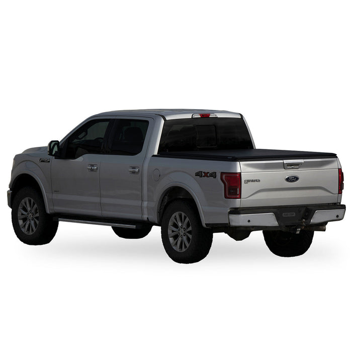 Fas-Top Sport Soft Roll-Up Tonneau Cover For 2015-2026 Ford F-150 5'7" Bed