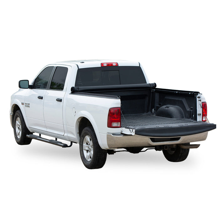 Fas-Top Pro Soft Roll-Up Tonneau Cover For 07-13 Chevrolet/GMC Silverado/Sierra 1500 & 07-14 2500/3500 8' Bed - 12291